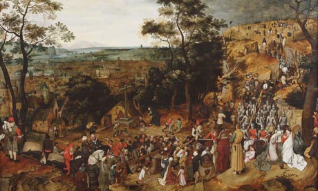 The Procession to Calvary by Pieter Bruegel 