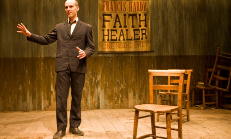 Finbar Lynch in Faith Healer at Bristol Old Vic