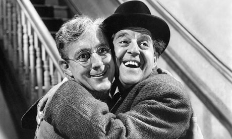 Alec Guinness and Stanley Holloway in The Lavender Hill Mob