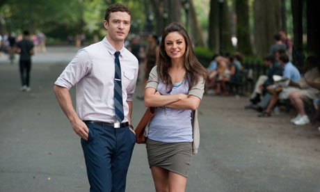 Justin Timberlake and Mila Kunis in Friends With Benefits
