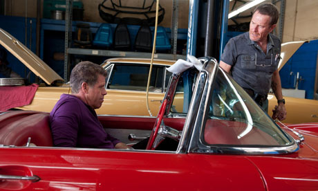 Ron Perlman and Bryan Cranston in Drive
