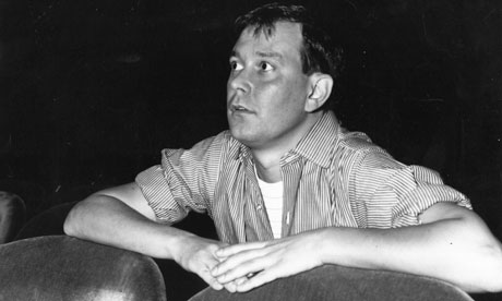 Joe Orton (pictured in 1964) watching a rehearsal of his play Entertaining Mr Sloane 