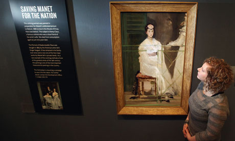 Portrait of Mademoiselle Claus by Edouard Manet 