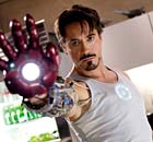 Robert Downey Jnr in Iron Man