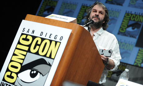 Peter Jackson at Comic-Con 2012, San Diego