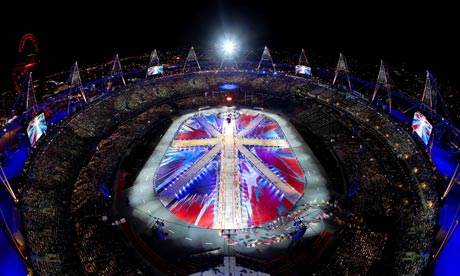 Damien Hirst artwork, Olympic Games closing ceremony