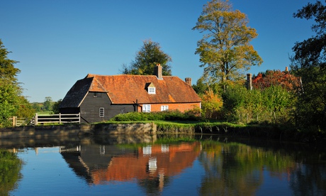 Mill pond at Bateman's, Burwash