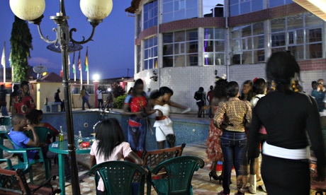 Guinea dance clubbers