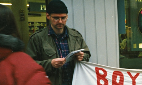Policeman known as Matt Rayner outside Boots
