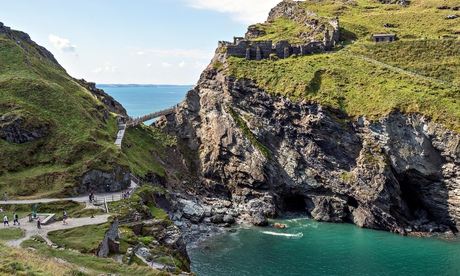 Tintagel bridge to castle