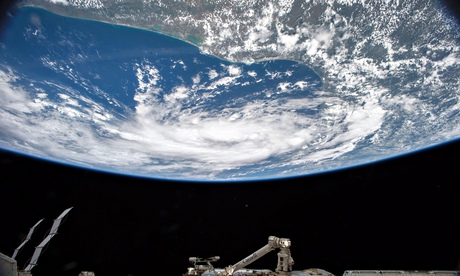 Tropical storm Bill, Nasa space photo, June 2015