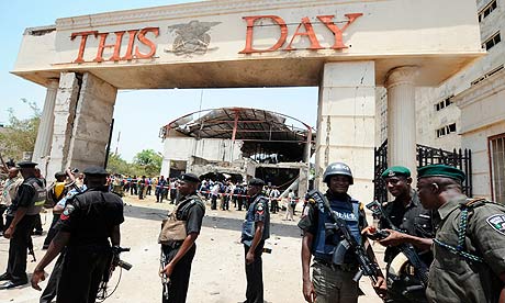 Boko Haram suspected as bombs kill at least seven at Nigerian newspapers
