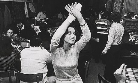 A woman dancing at a Turkish club in in the North Rhine-Westphalia region of Germany in 1982