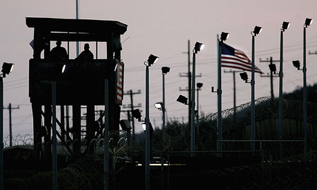 Guantánamo Bay, Cuba. Abu Faraj al-Libi, one of the detainees there, was allegedly seized in Pakistan in 2005, flown to Afghanistan, switched to another aircraft and taken to the US base via Romania. Photograph: Mark Wilson/Getty