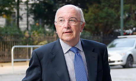 EU Competition Commissioner Almunia arrives at a seminar in Brussels