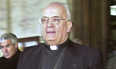 Pierre Pican, bishop of Bayeux, France, who was charged with failing to report a paedophile priest