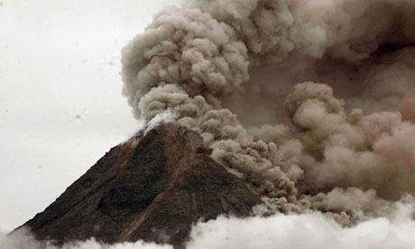 Mount Merapi volcano