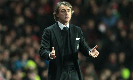 Roberto Mancini glum