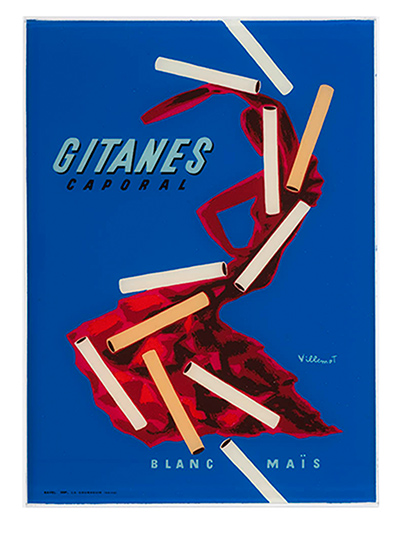 Pub Mania: Gitanes lithograph