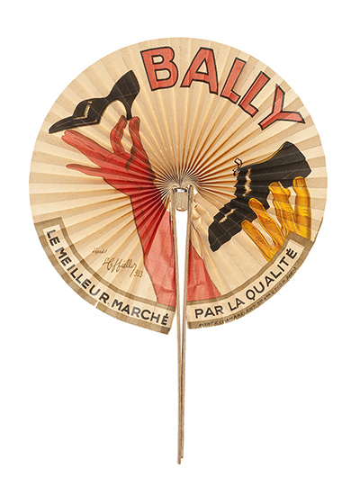 Pub Mania exhibition: Bally fan