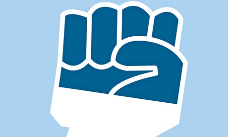 clenched fist graphic