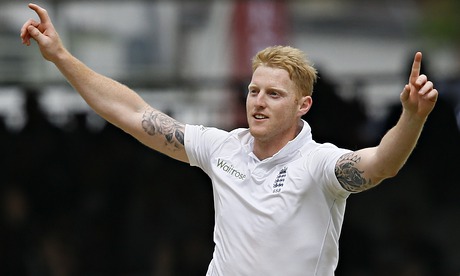 Ben Stokes celebrates