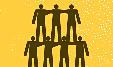 Men standing graphic