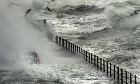Britain battered by strong winds and heavy rain