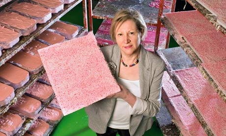 Mo Constantine photographed with her Palm Oil Free Soap