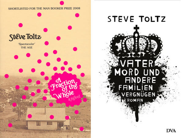 Steve Toltz book covers