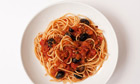 Nigel Slater's classic spaghetti alla puttanesca recipe