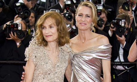 Isabelle Huppert and Robin Wright Penn