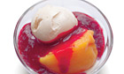 Nigel Slater's classic peach melba recipe