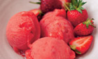Nigel Slater's strawberry and elderflower sorbet and warm strawberry and gooseberry jam recipes