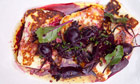 Nigel Slater's beet leaf salad and grilled halloumi recipes