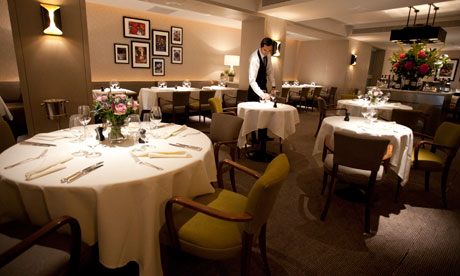 Koffman's Restaurant at the Berkeley Hotel in Knightsbridge