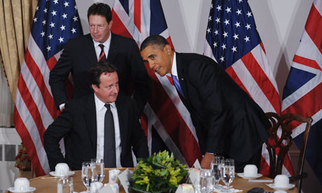 David Cameron and President Obama