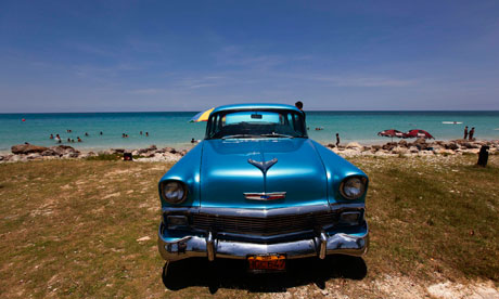 A 1956 Chevrolet car in Cuba