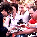 Tim Burton at Planet of the Apes UK premier
