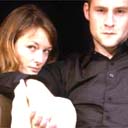 Dearbhla Molloy and Jim Norton