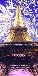 the Eiffel Tower