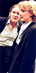 Zoe Waites and Penny Downie in The Prisoner's Dilemma