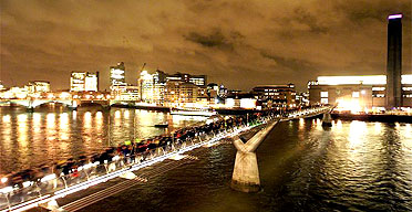 London's Millennium Bridge 