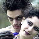 RSC's Dominic Cooper (Puck) and Yolanda Vasquez (Titania)