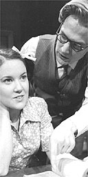 Jo Theaker (Pamela) and Martin Hutson (Walter) in Five Finger Exercise