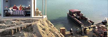 Production still from The Voyage, part of Bill Viola's Going Forth by Day installation at the Deutsche Guggenheim Berlin 