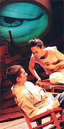 Danny Burns as Danny and Carla Henry as Elaine in Lemn Sissay's Storm