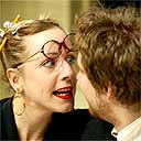 Claudie Blakley and Martin Freeman in Kosher Harry