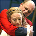 Caroline Faber and David Rintoul in Edward III