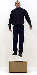 Still from Twenty Six Falling Things by Paul   Harrison and John Wood